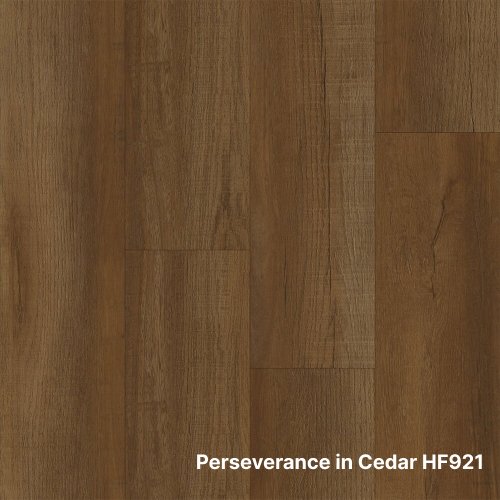 Perseverance in Cedar - from the Black Label Collection by Happy Feet flooring swatch